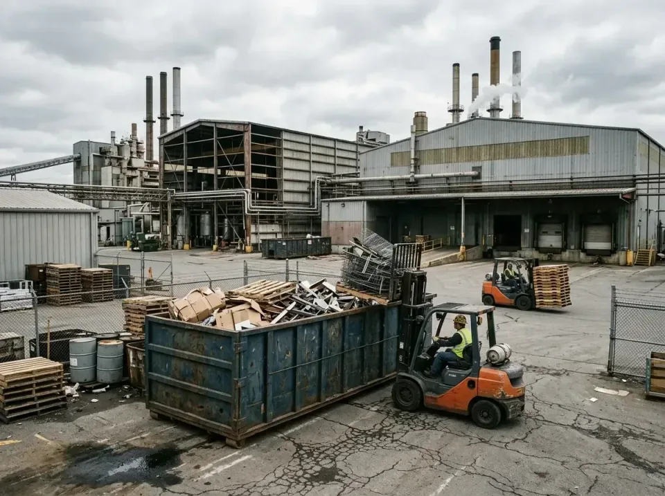 industrial-factory-scrap-conta-003 — frequently asked questions, Cheap Roll-off Dumpster Rentals in Fulshear, TX